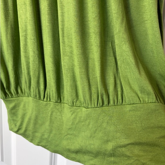 Simply Irresistible Vibrant Green Crochet Lace Trim Tank Top Size XL - Picture 5 of 10